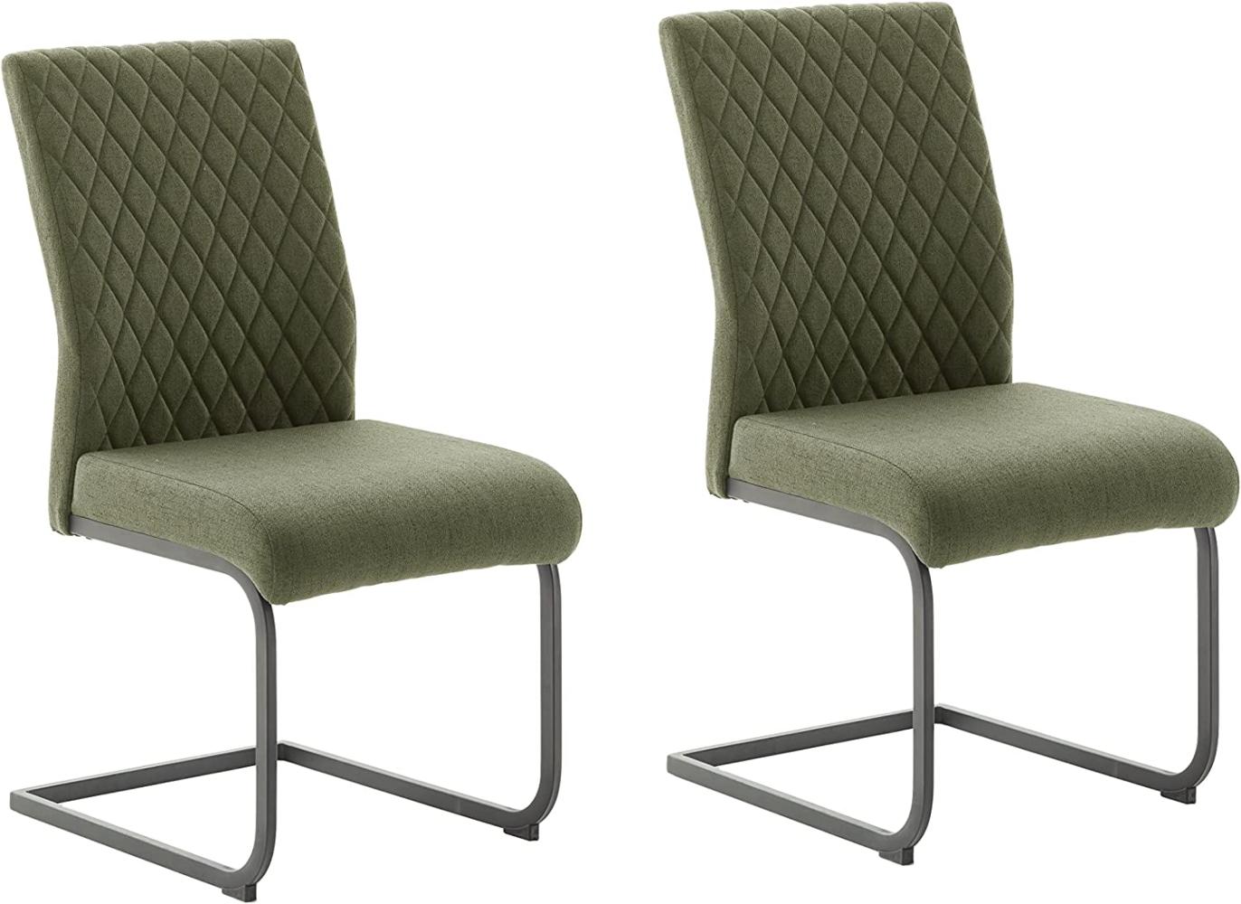 2 x Stuhl Asti olive Freischwinger Aqua Resistant Bild 1