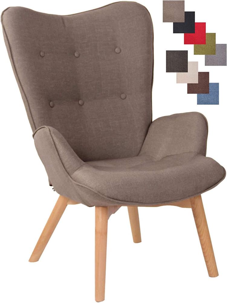 Lounger Durham Stoff taupe Bild 1