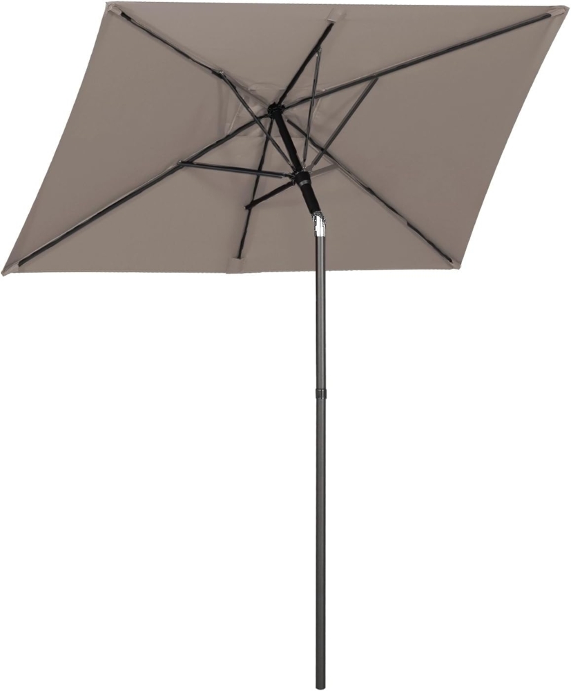 Sekey Balkonschirm 180 x 130 cm Sonnenschirm Rechteckiger Terassenschirm, UPF 50+, LxB: 180,00x130,00 cm, Kippbar, Lüftungsschlitz, rechteckig Bild 1