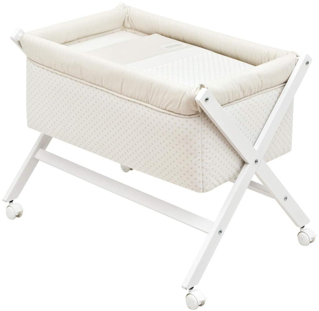 Cambrass Wiege Star, 55 x 87 x 74 cm, beige Bild 1