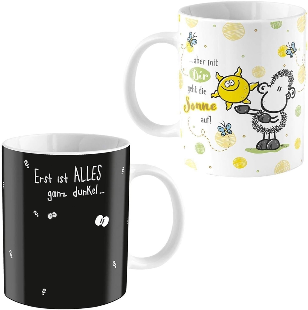 Zaubertasse fr Dich Erst ist alles ganz dunkel. Bild 1