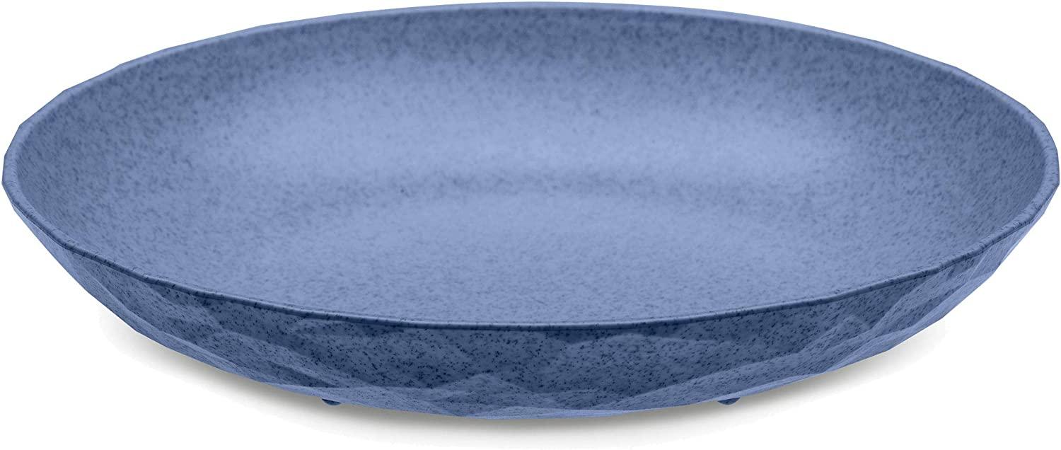 Koziol Tiefer Teller Club Plate M, Speiseteller, Suppenteller, Thermoplastischer Kunststoff, Organic Blue, 4006671 Bild 1