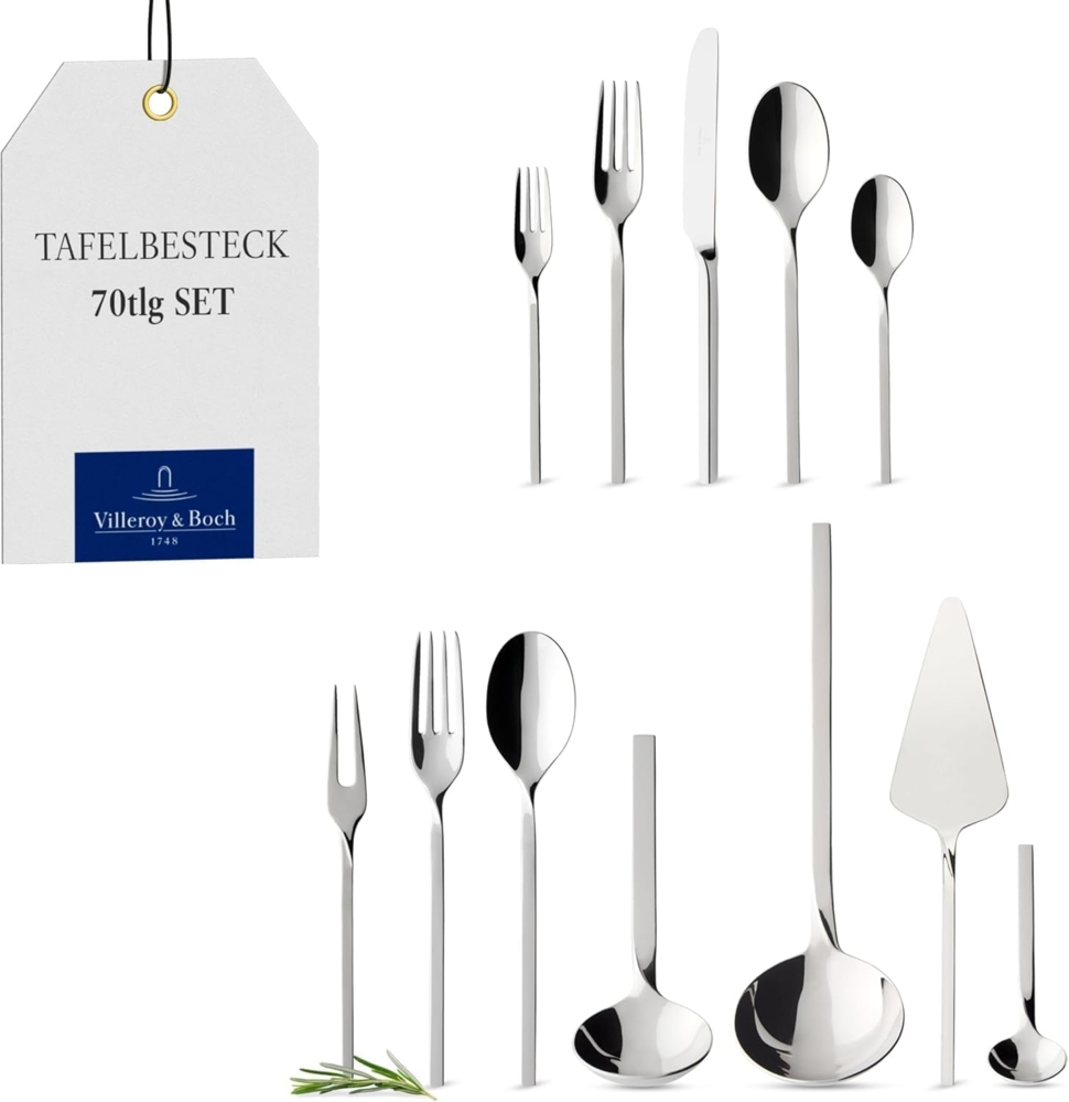 Villeroy & Boch NewWave Tafelbesteck 70-teilig - DS Bild 1