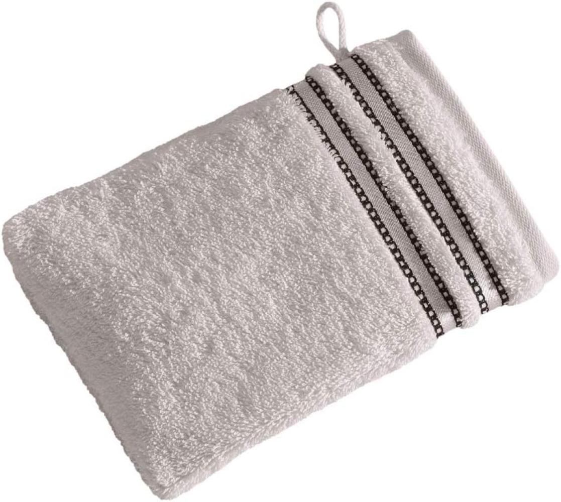 Vossen Handtücher Cult de Luxe | Waschhandschuh 16x22 cm | light grey Bild 1