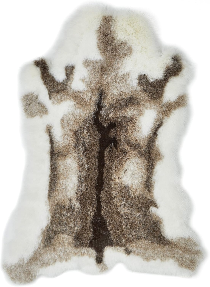 Andiamo Fellteppich Rentier Kunstfell, fellförmig, Höhe: 61 mm, Kunstfell, Hochflor, als Bettvorleger oder Sitzauflage geeignet Bild 1