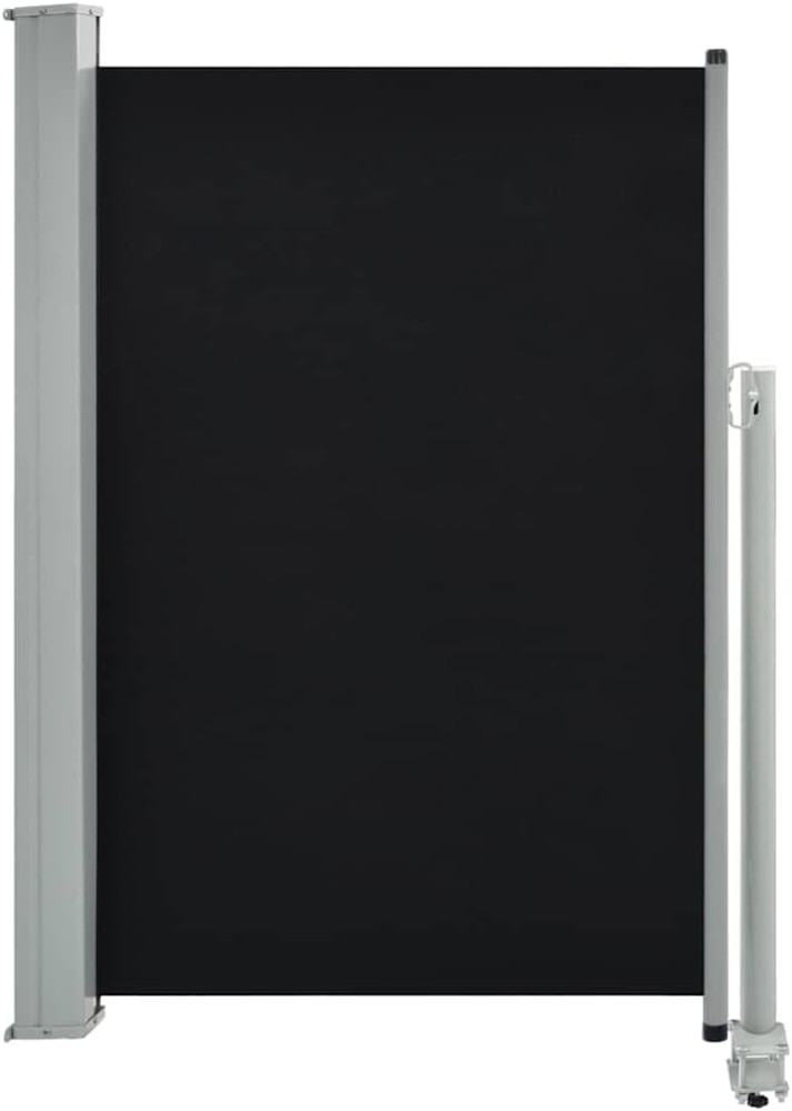 vidaXL Ausziehbare Seitenmarkise 120x300 cm Schwarz 45187 Bild 1