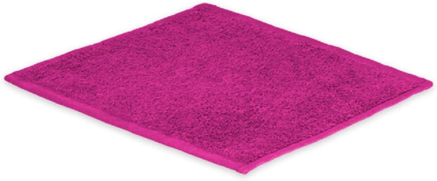 Seiftuch Frottier 500 g/m² 30 x 30 cm Pink Bild 1