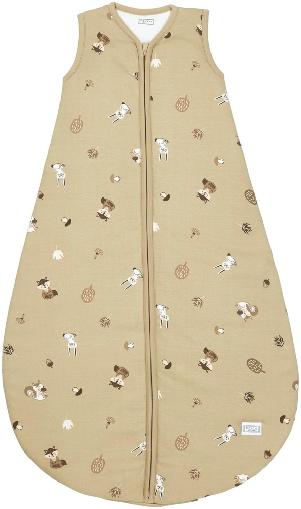 Meyco Forest Animals Winterschlafsack Sand Gr. 74 Bild 1