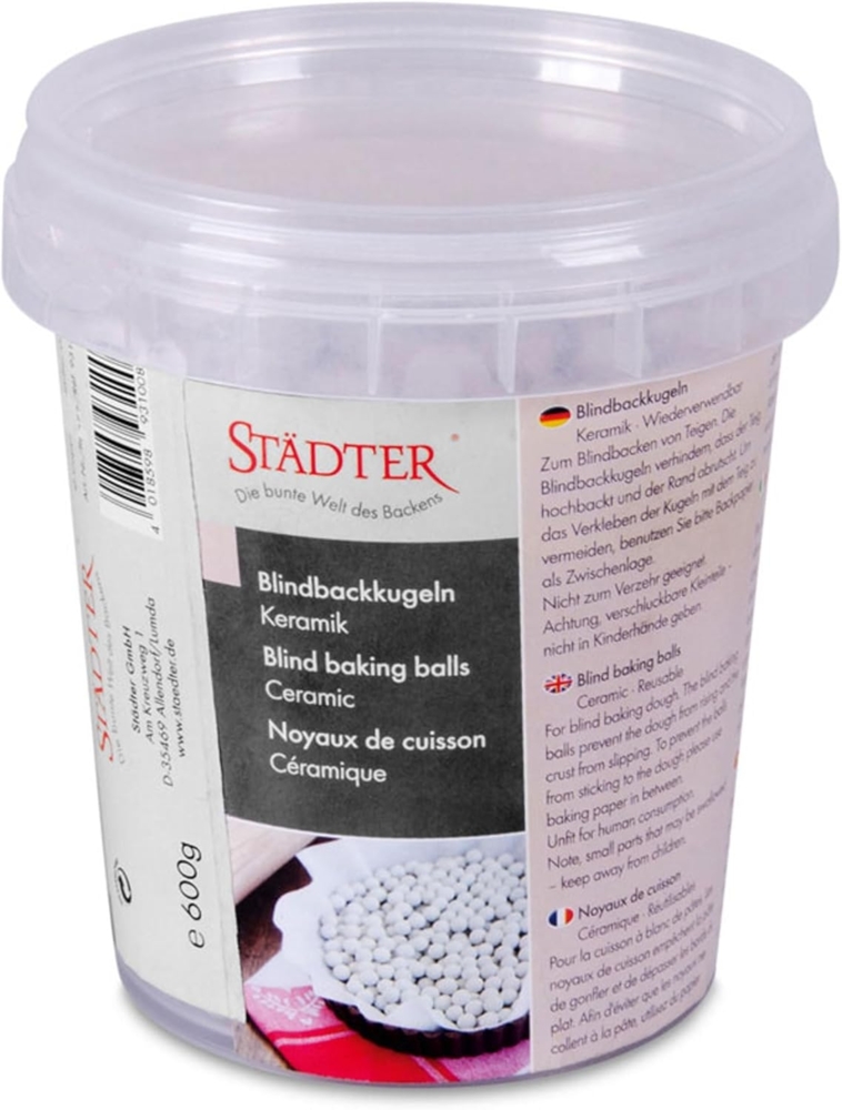 Städter Blindbackkugeln Keramik 600 gr Bild 1