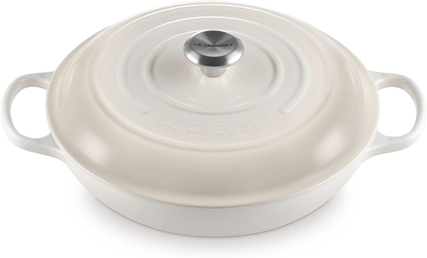 Le Creuset Signature Gourmet-Profitopf 30 cm, Meringue Bild 1