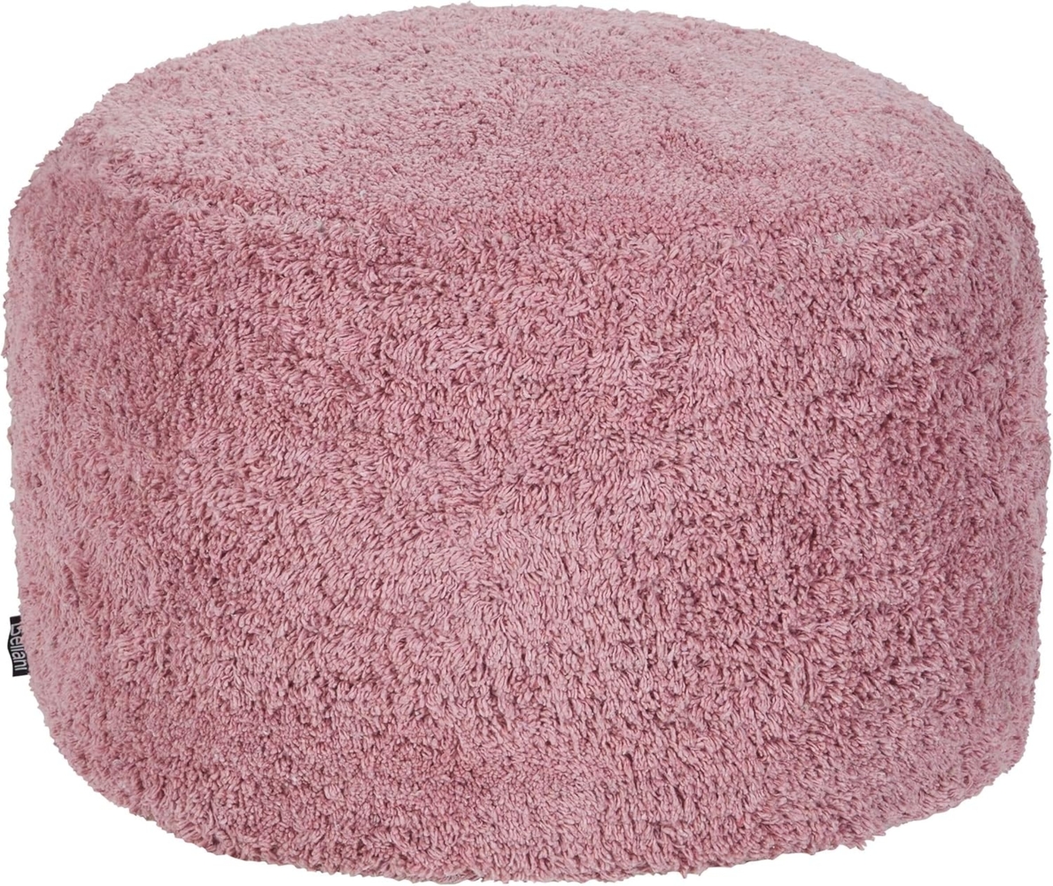 Pouf KANDHKOT Rosa Baumwolle 50 cm 50 cm Bild 1