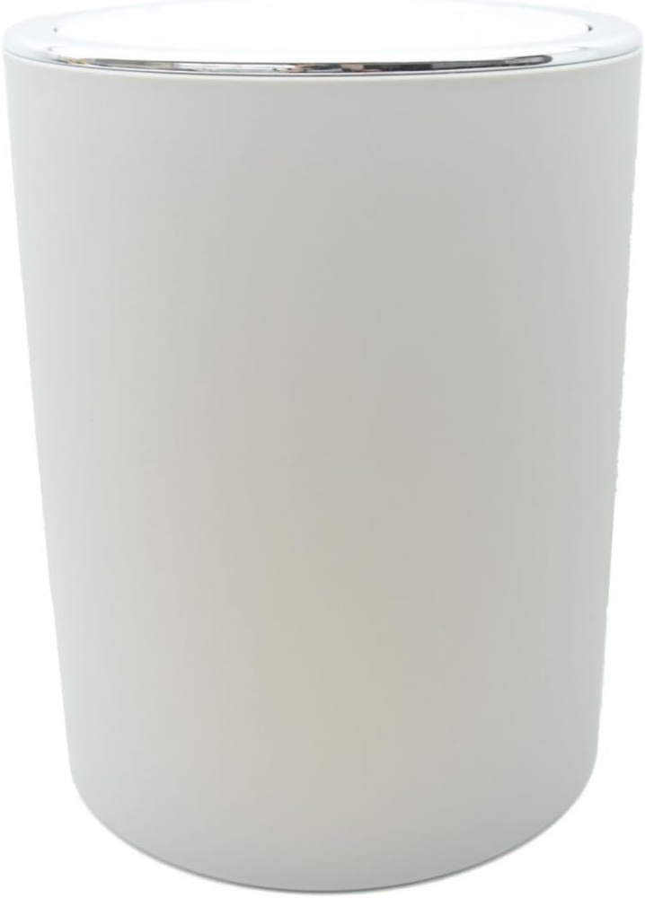 Trendline Kosmetikeimer 5 l beige Mülleimer Abfalleimer Bad Badeimer Bild 1