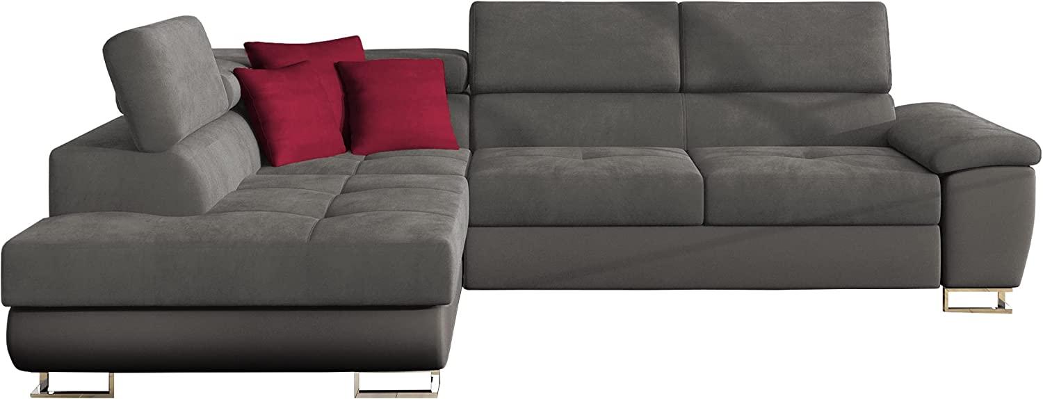 Ecksofa Cotere (Soft 029 + Uttario Velvet 2971 + Kronos 02, Seite: Links) Bild 1