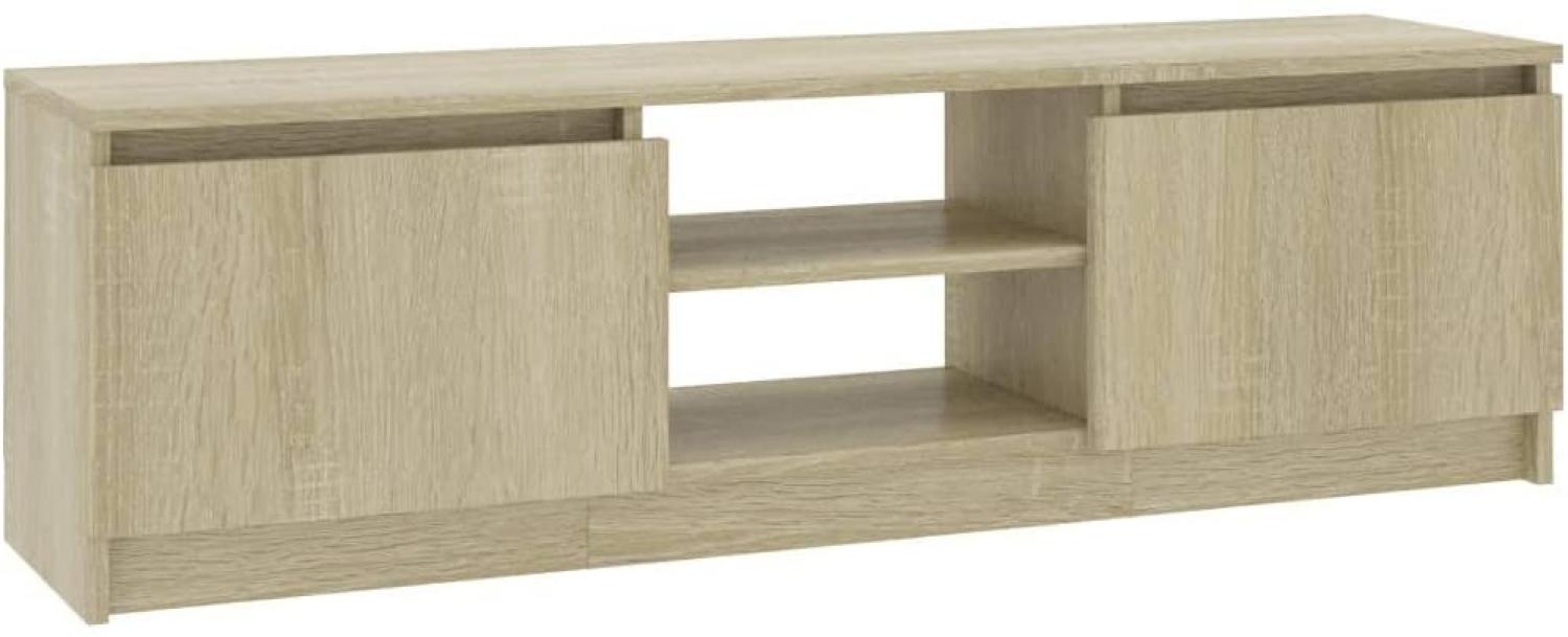 TV-Schrank Sonoma-Eiche 120×30×35,5 cm Spanplatte, MDF Bild 1