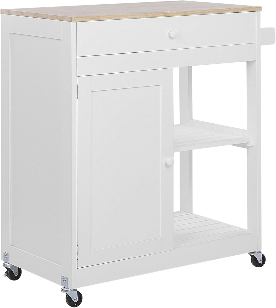 Servierwagen weiß TRAPANI Bild 1