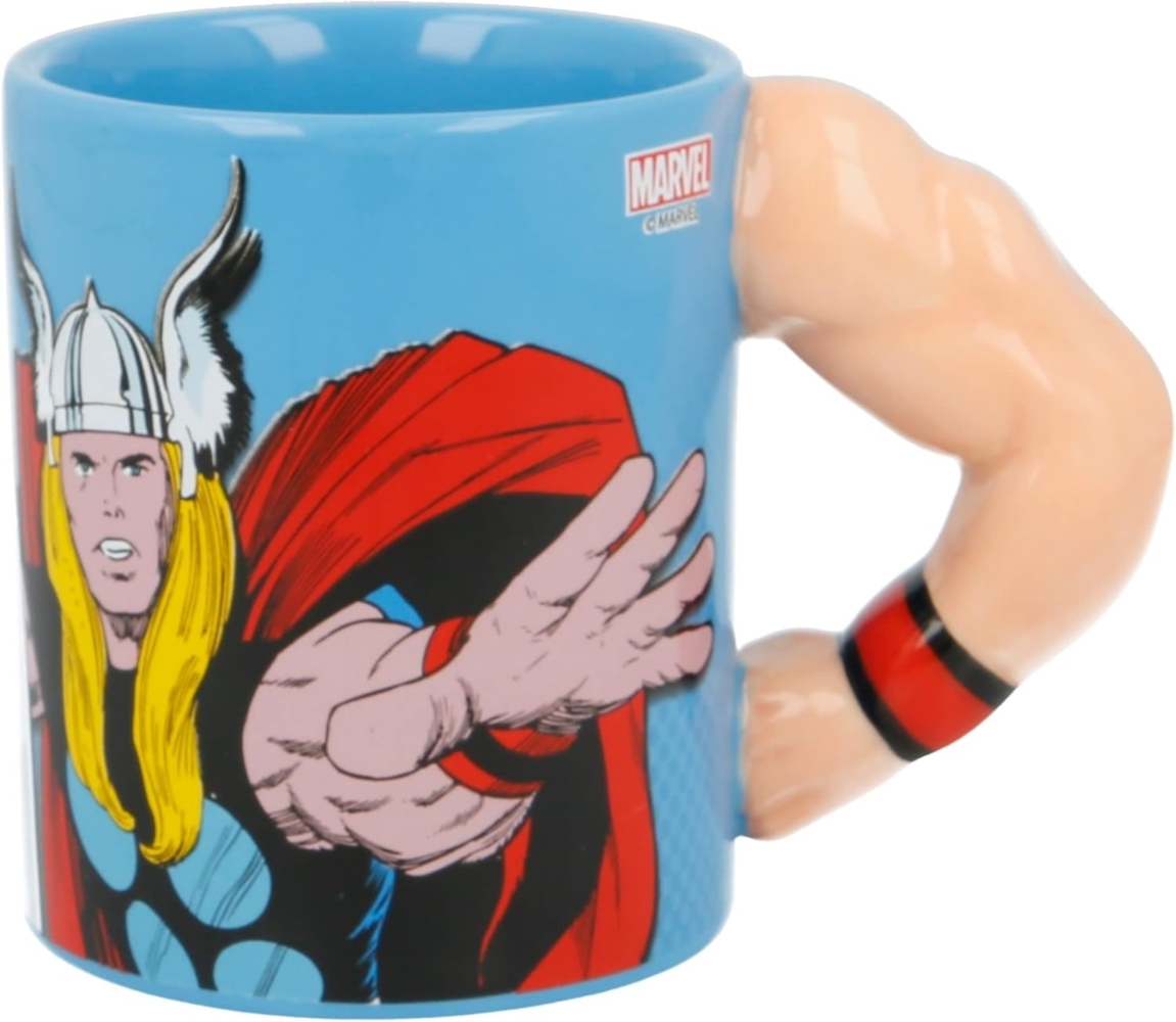 Stor 90067 - Marvel - Thor Arm 3D Keramiktasse, 330 ml Bild 1