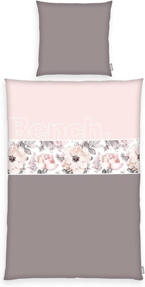 Bench Renforce Bettwäsche Nature Inspired Floral rose | 155x220 cm + 80x80 cm Bild 1