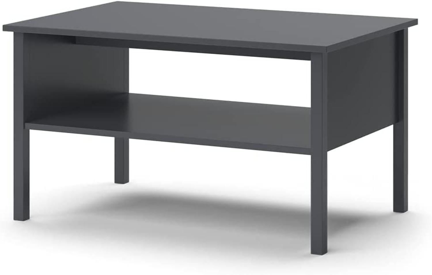 Vicco Couchtisch Ewan Anthrazit, ca. 90 x 50 x 60 cm Bild 1