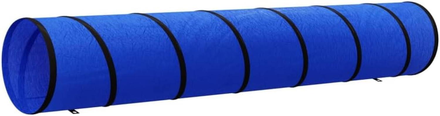 Hundetunnel Blau Ø 50x300 cm Polyester Bild 1