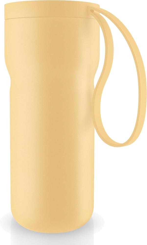 Eva Solo Isolier-Kaffeebecher Nordic Lemon, Thermobecher, Isolierbecher, Edelstahl, Kunststoff, Silikon, Gelb, 350 ml, 575019 Bild 1