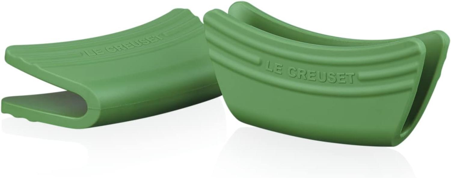 Le Creuset Silikon-Griffschutz (2er-Set) Bamboo Green Bild 1