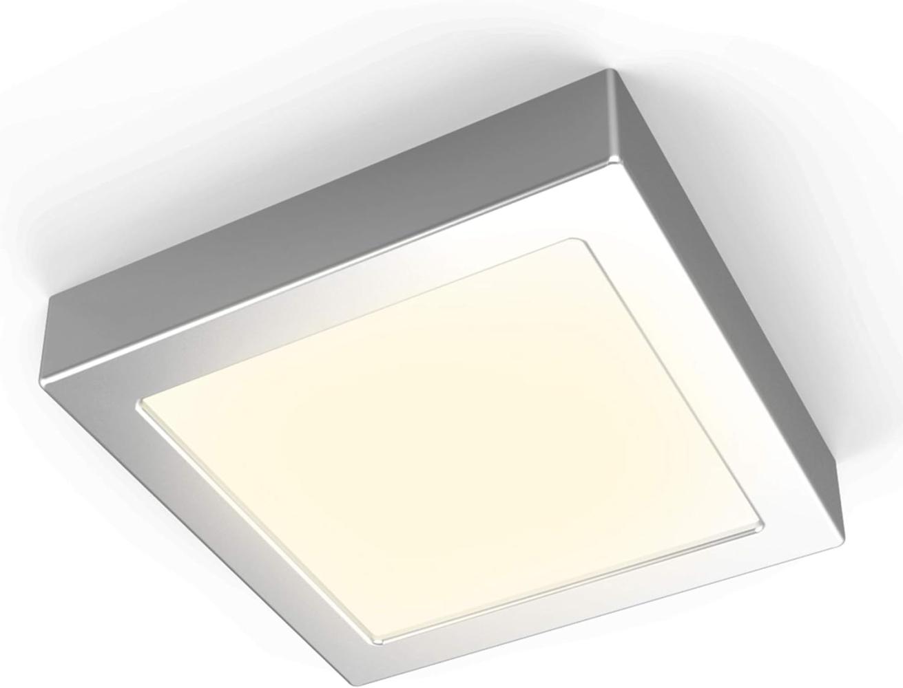 Unterbauleuchte LED Panel 12W Aufbaustrahler Spot Aufputz-Deckenlampe Küche GRAU Bild 1
