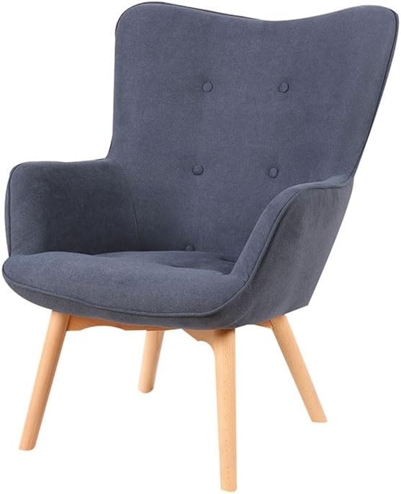 ebuy24 Relaxsessel Allan Sessel grau. Bild 1