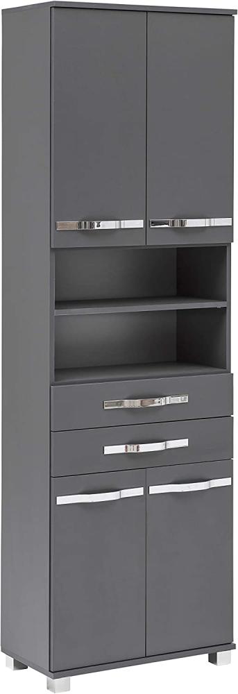 Schildmeyer Diana 701659 Hochschrank, anthrazit, 60 cm Bild 1