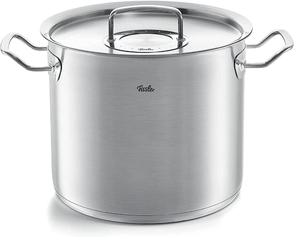 Fissler original-profi collection hoher Kochtopf mit Metalldeckel 28 cm Ø 14 L Bild 1