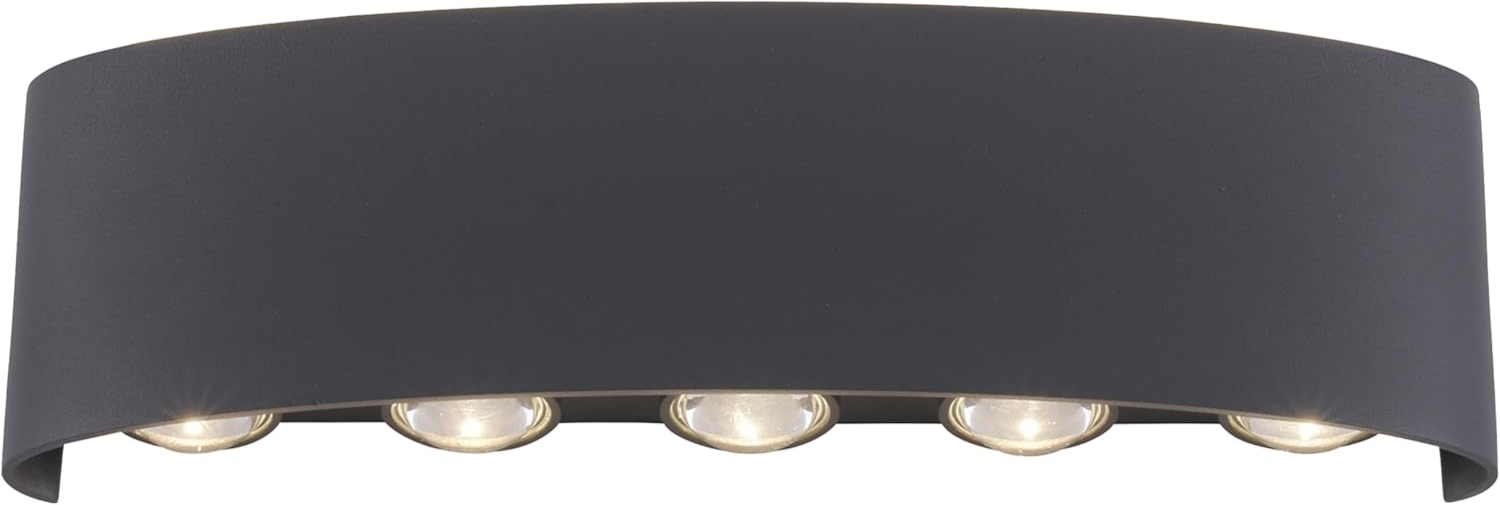 Paul Neuhaus 9489-13 Carlo LED Wandleuchte außen anthrazit IP54 Bild 1