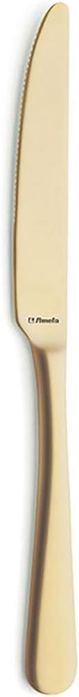 Tischmesser Amefa Austin Dorado Gold Metall 23,5 cm (12 Stück) Bild 1