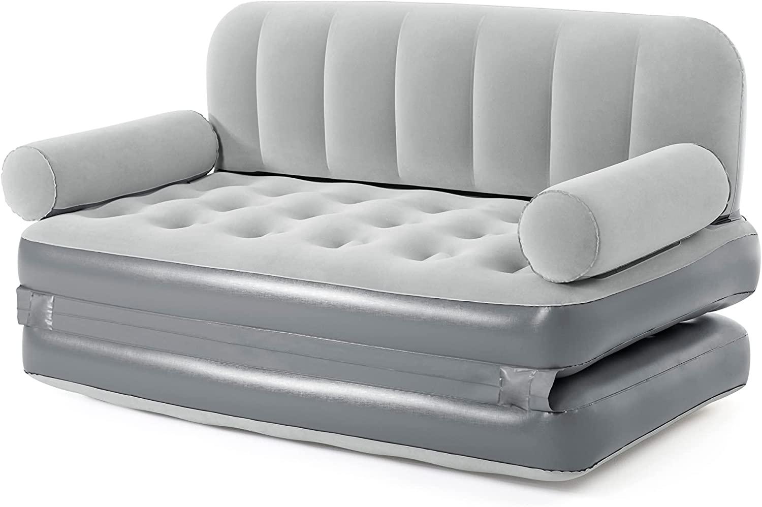 Multi-Max™ 3-in-1 Luftsofa mit integrierter Elektropumpe 188 x 152 x 64 cm Bild 1