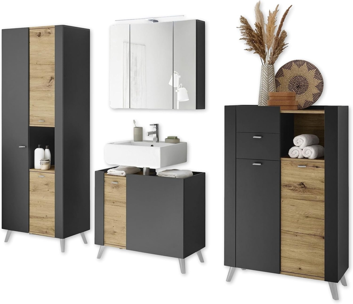 BEGA BBK Badmöbel-Set 190 x 190 x 40 cm (B/H/T) Bild 1