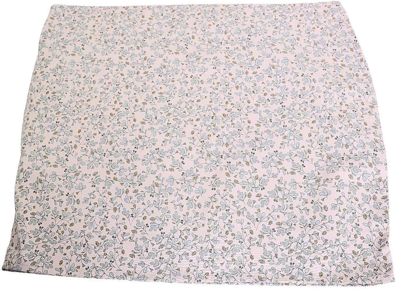 HOBEA-Germany Baby-Lagerungsbezug für Stillkissen XXL Lagerungskissen Schwangerschaftskissen Seitenschläferkissen groß (Blumenranken rosa) Bild 1
