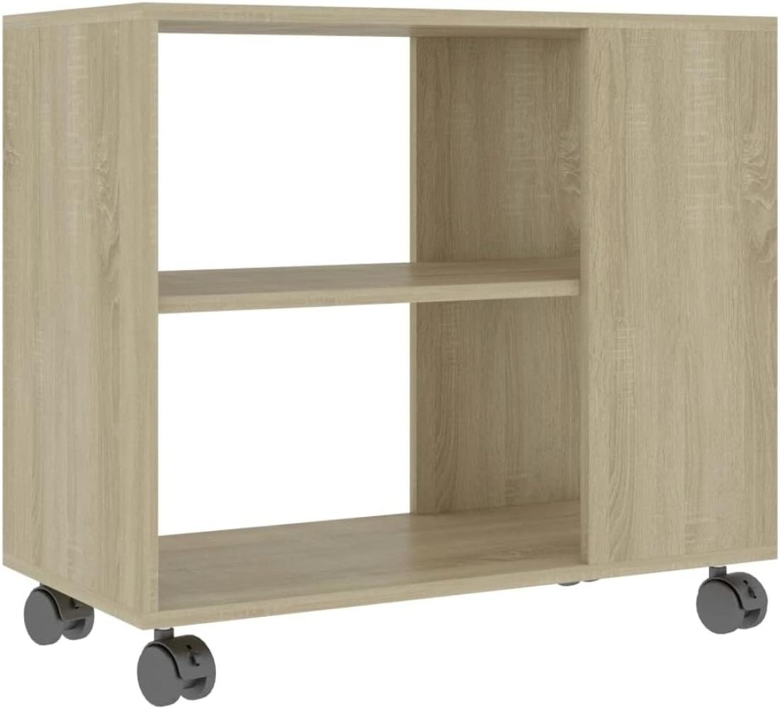 vidaXL Beistelltisch Sonoma-Eiche 70x35x55 cm Holzwerkstoff 802123 Bild 1