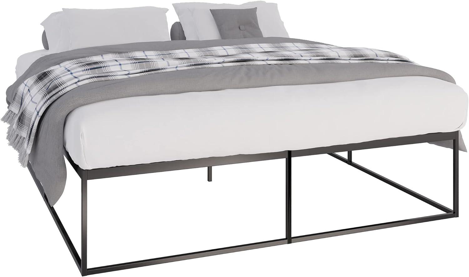 Metallbett Scala 200x180x46 cm (Farbe: schwarz) Bild 1