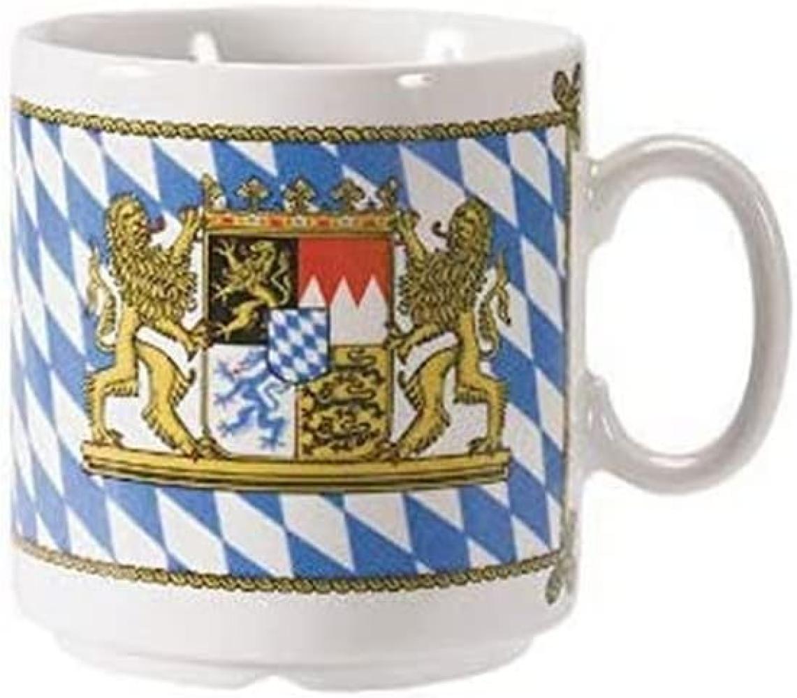 Seltmann Henkelbecher Bierkrug einfach 0,25ltr. COMPACT BAYERN 27110 Bild 1