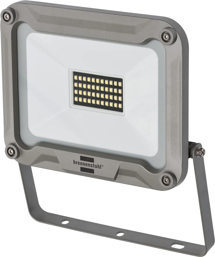 Brennenstuhl LED Strahler JARO 3050 (30W, 2650lm, 6500K, IP65, LED Fluter zur Wandmontage aus hochwertigem Aluminium) Bild 1