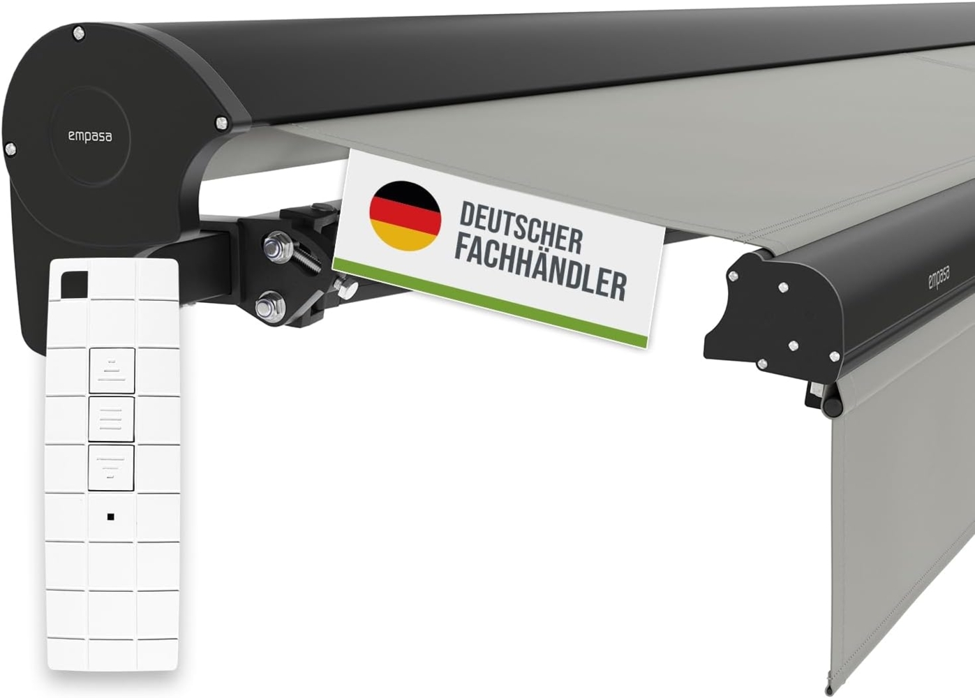 empasa Kassettenmarkise "EXPERT" Markise - Kassettenmarkise inkl. ausfahrbarem Volant Bild 1