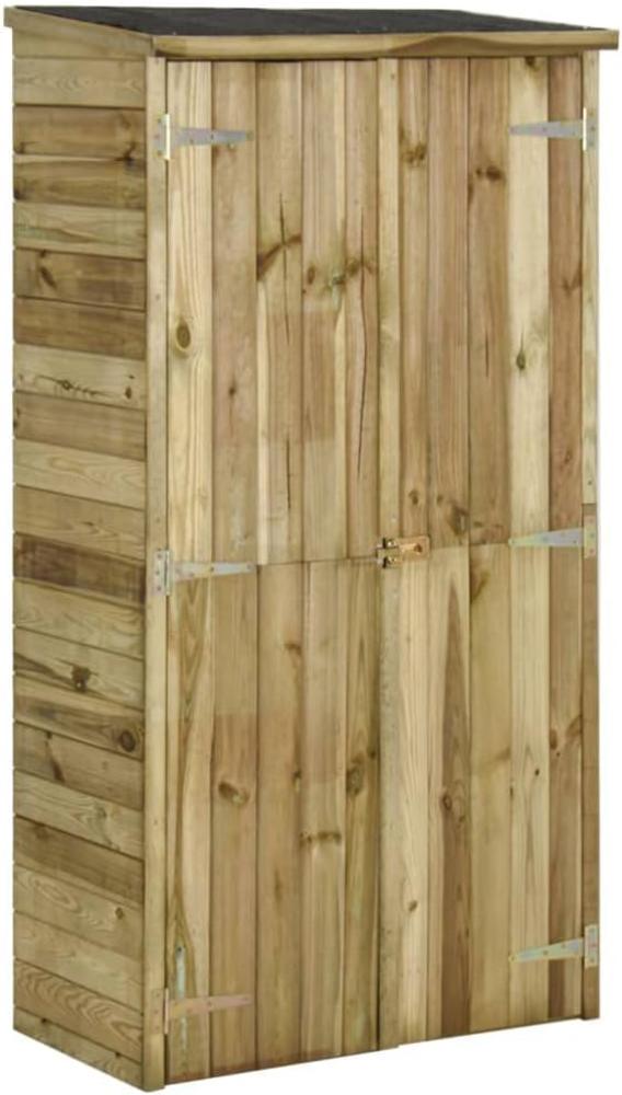 vidaXL Geräteschuppen Kiefernholz 85×48×177 cm 45138 Bild 1