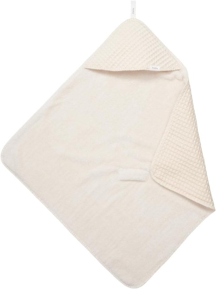 Koeka Teddy Waffel Einschlagdecke - Natur Beige Bild 1