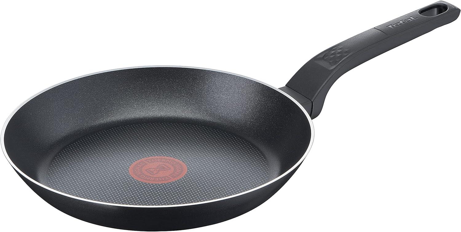 Tefal Bratpfanne 24cm Schwarz Antihaft Wok Kochen Küche Schmoren Gemüse Speisen Bild 1