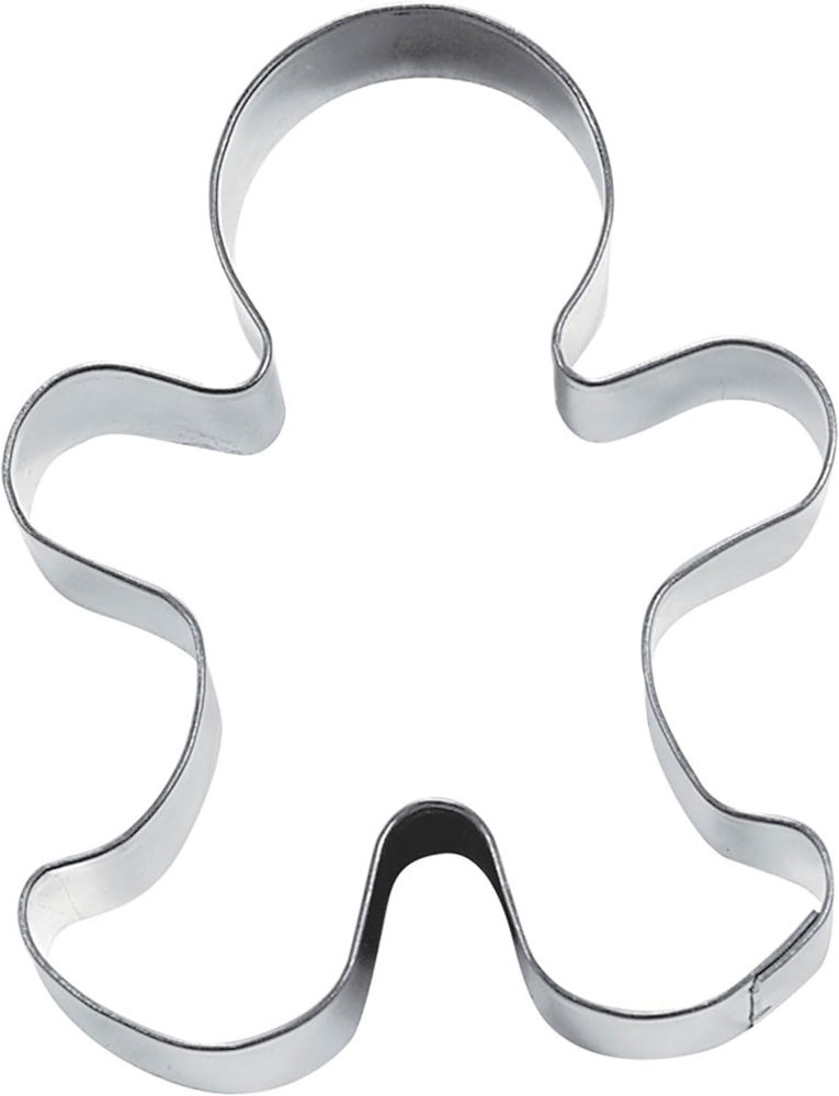 Städter Ausstechform, Edelstahl, Silber, 7,5cm Bild 1