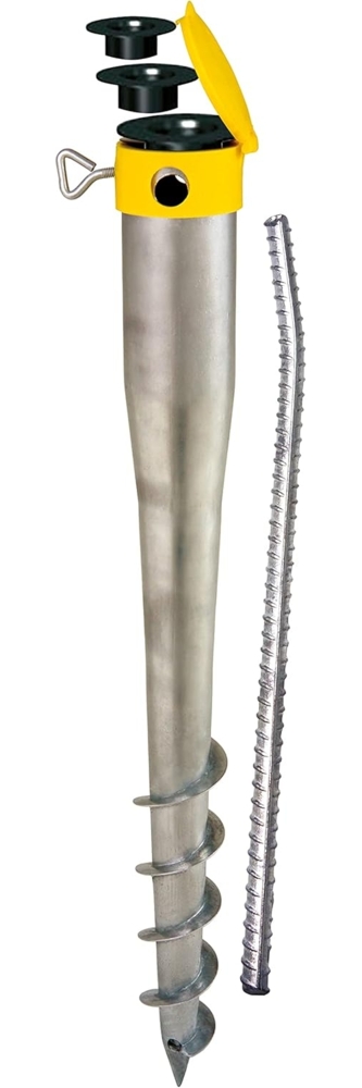 Krinner Bodendübel Bodenhülse Bodenschraube Kompakt Allround ca. 55 cm Bild 1