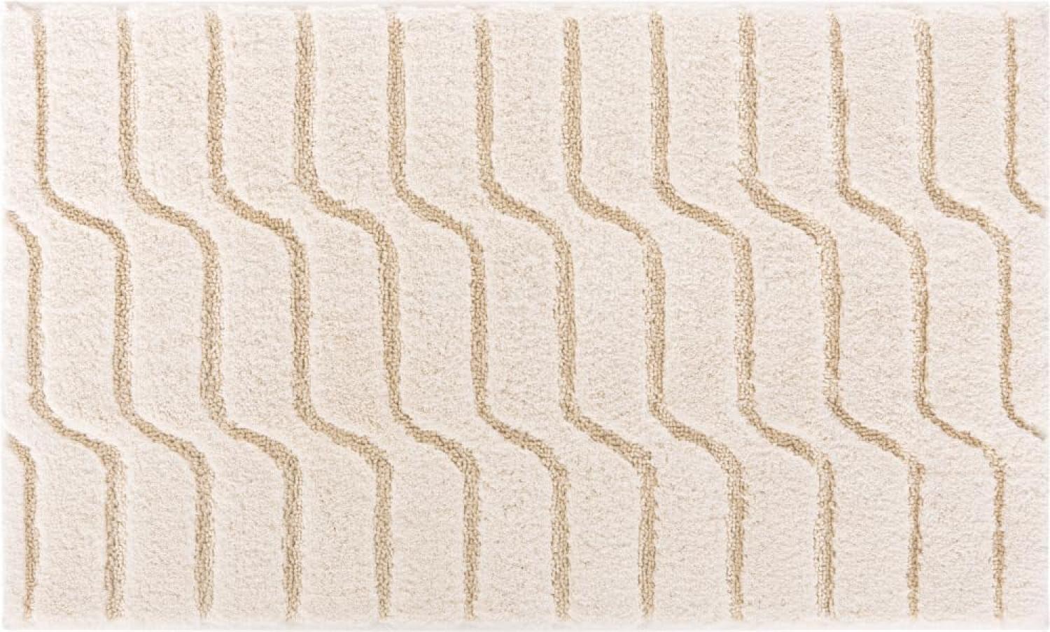 GRUND VOGUE Badematte 60 x 100 cm, Beige Bild 1