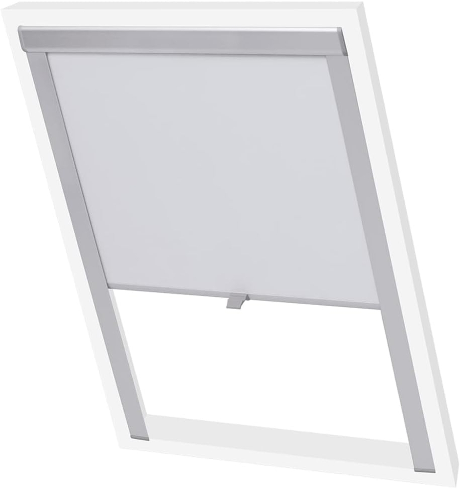 vidaXL Verdunkelungsrollo Weiß C04 131280 Bild 1
