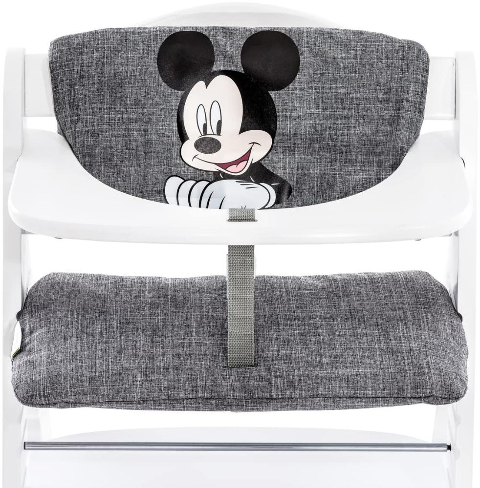 Hauck Hochstuhlauflage Deluxe Sitzpolster Mickey grey Bild 1