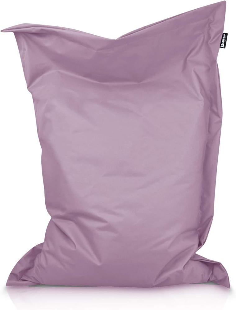 BuBiBag XXL Sitzsack, Outdoor Sitzsäcke für Kinder und Erwachsene, Bodenkissen Beanbag Fatboy wetterfest (Puderflieder 190x145cm) Bild 1