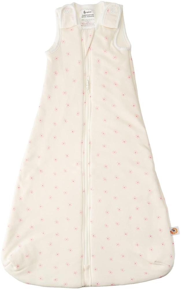 Ergobaby Baby-Schlafsack Winter Neugeborene 56-62 Baumwolle, Winterschlafsack Baby 0-6 Monate TOG 2. 5, Daisies Bild 1