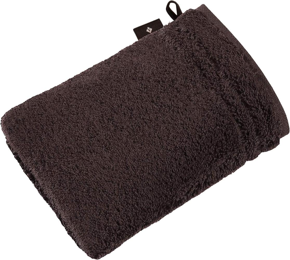 Vossen Handtücher Vienna Style Supersoft | Waschhandschuh 16x22 cm | dark-brown Bild 1